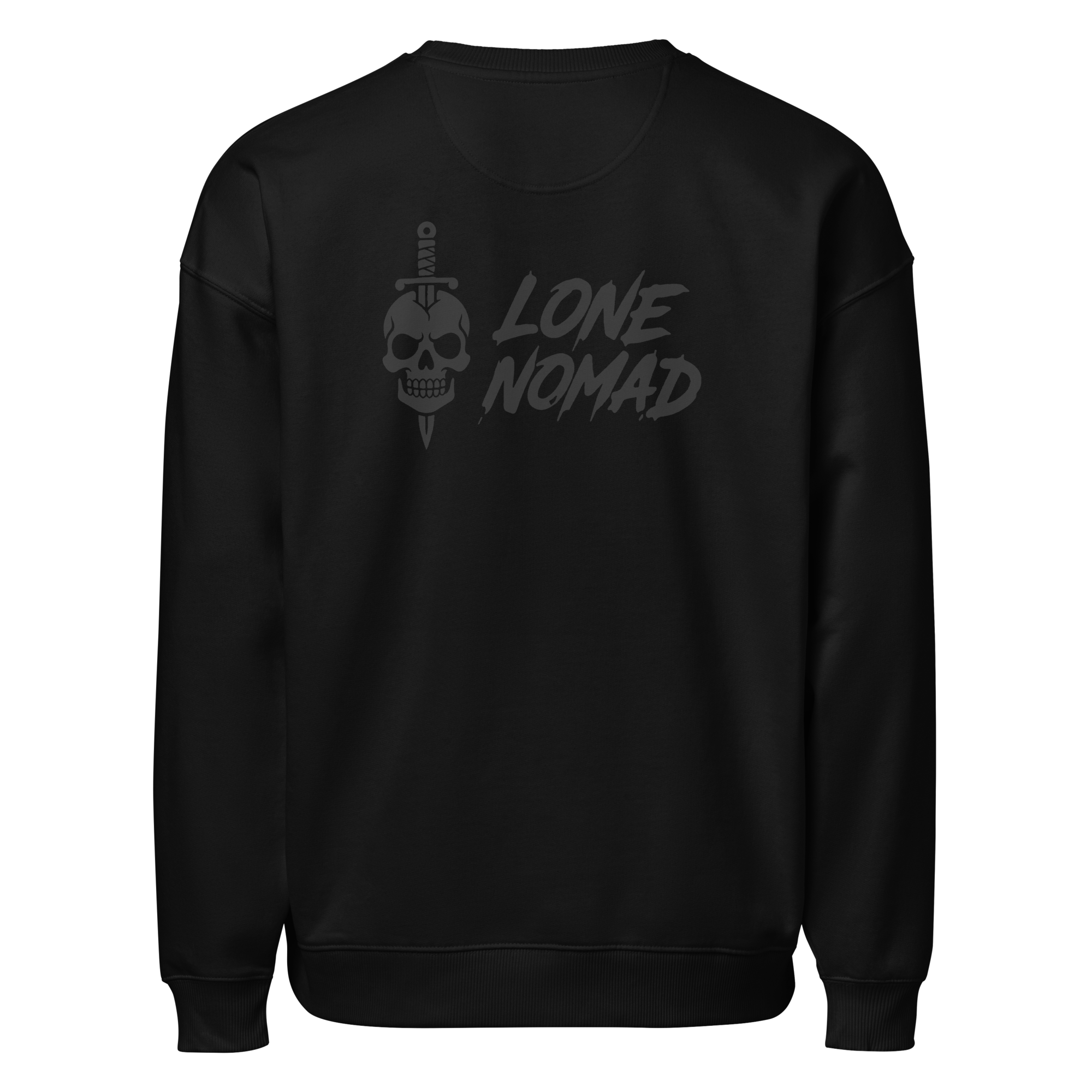 The Skull And Dagger Sweatshirt - Blackout